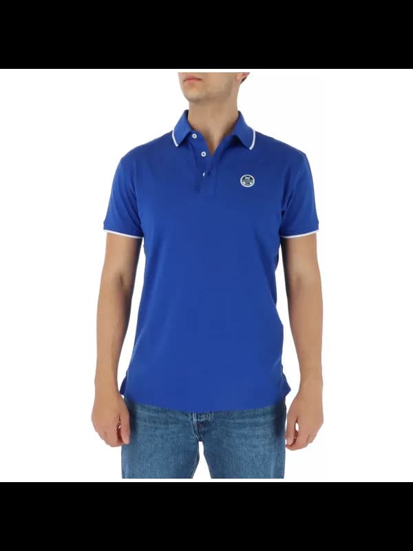 North Sails Classic Blue Polo für Frühling/Sommer, Größe S