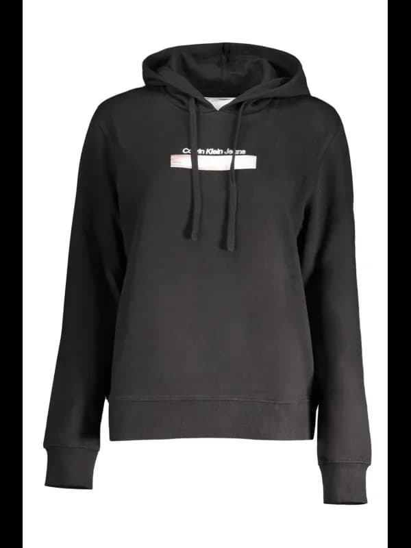 Calvin Klein Bio-Baumwolle Kapuzen-Sweatshirt mit Print, Größe XL