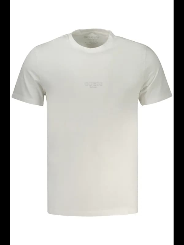 GUESS JEANS Slim Fit Bio-Baumwoll TShirt mit Logo, Größe 2XL