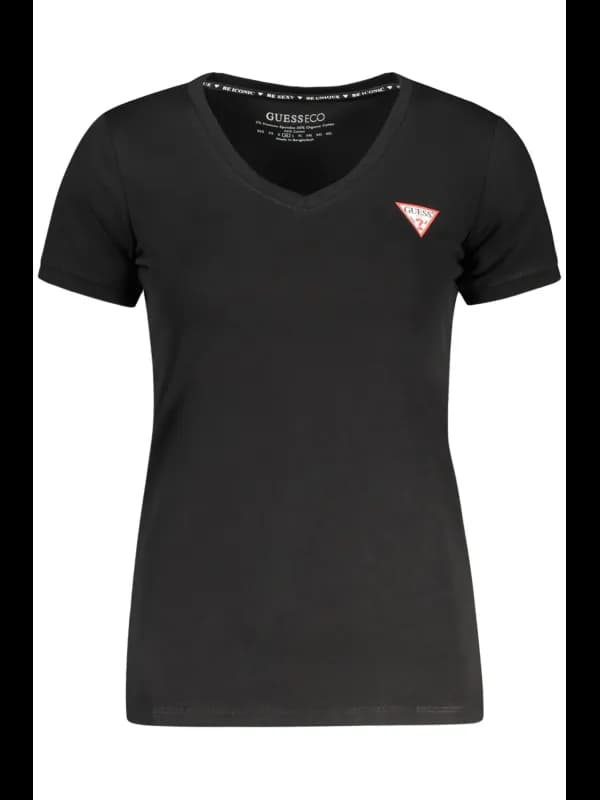 GUESS JEANS Black TShirt, Größe XL