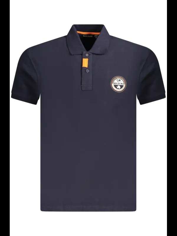 Napapijri Locker Polo mit Kontrastdetails und Logo von, Größe S