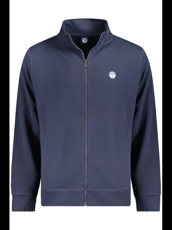 North Sails Langarm Sweatshirt mit Taschen und Logo, Größe S