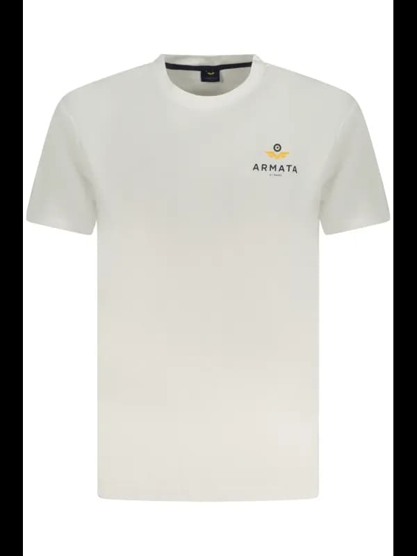 Armata Di Mare Logo TShirt Kurzarm Rundhals Weiß, Größe 2XL