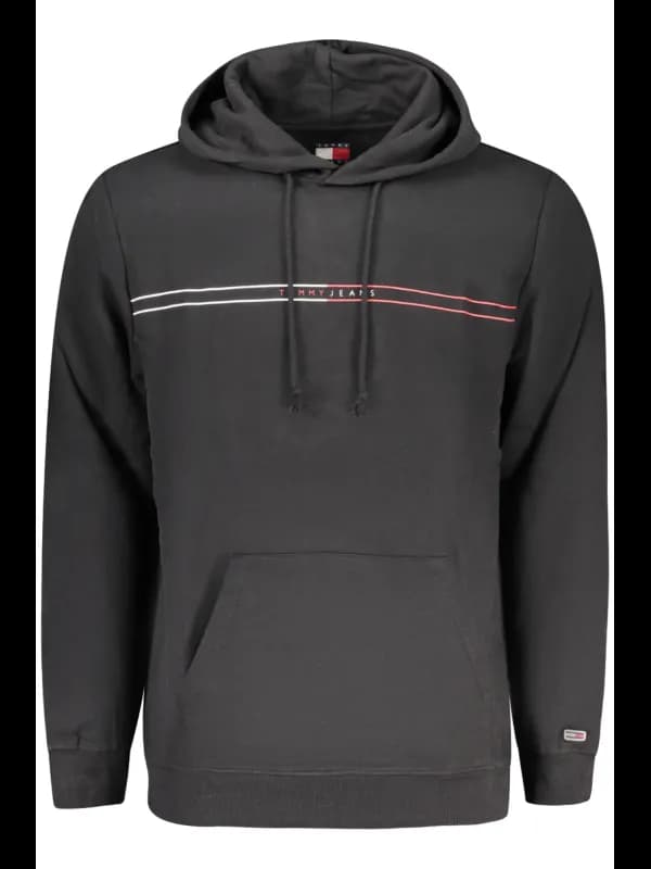 Tommy Hilfiger Bio-Kapuzenpullover mit Print, Größe XL