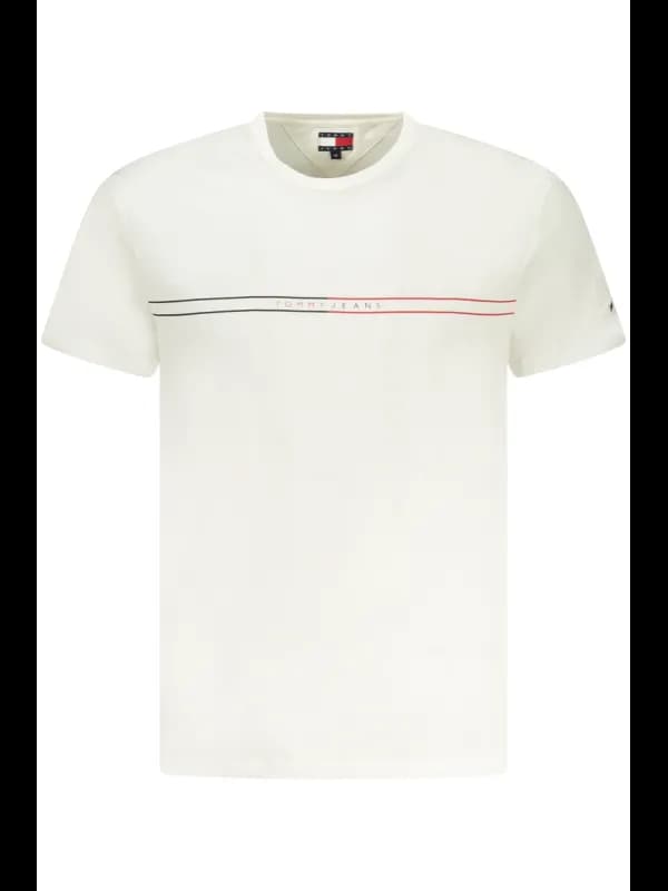 Tommy Hilfiger Nachhaltiges Logo TShirt Baumwolle, Größe XL
