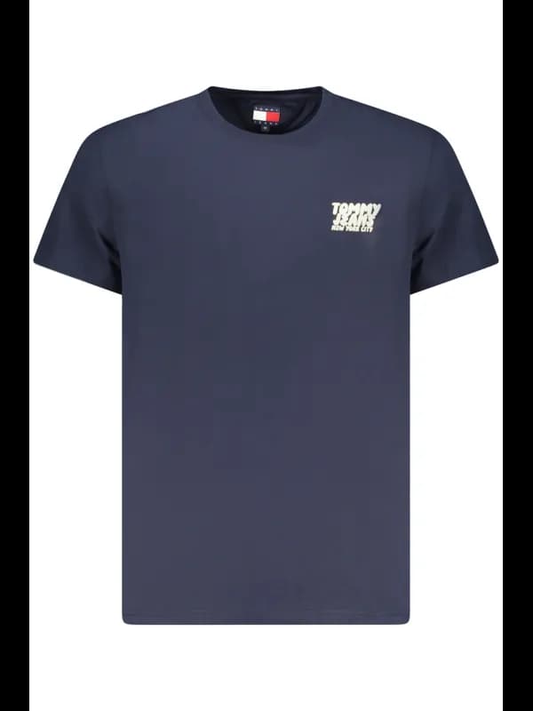 Tommy Hilfiger Bio-Baumwolle Logo TShirt Kurzarm Rundhals DM, Größe XL