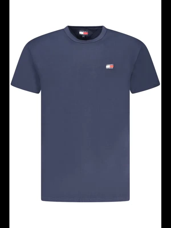 Tommy Hilfiger Bio Baumwolle TShirt mit Logo Stickerei, Größe S
