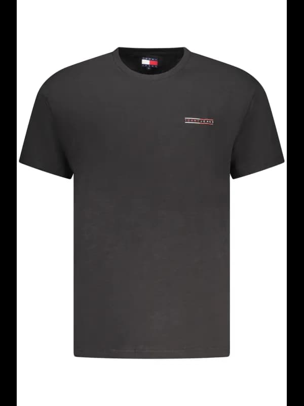 Tommy Hilfiger Nachhaltiges Logo TShirt Rundhals 95 Baumwoll, Größe XL