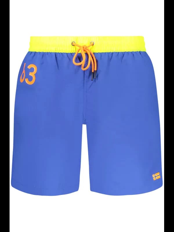 NORWAY 1963 NORWAY BADEBOXER MIT SLIP UND TASCHEN LOGO BADEM, Größe XL