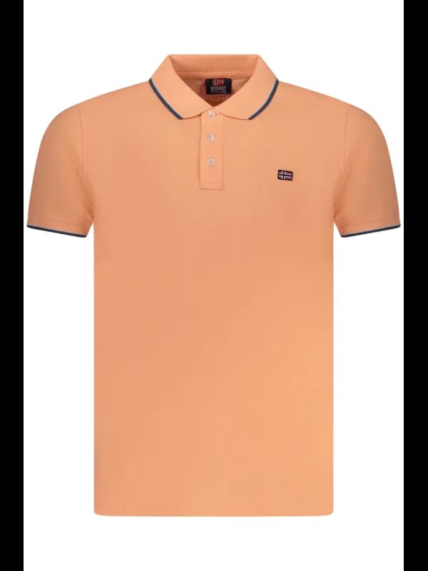 NORWAY 1963 Norwegen Poloshirt 1963 mit Kontrastdetails und, Größe S