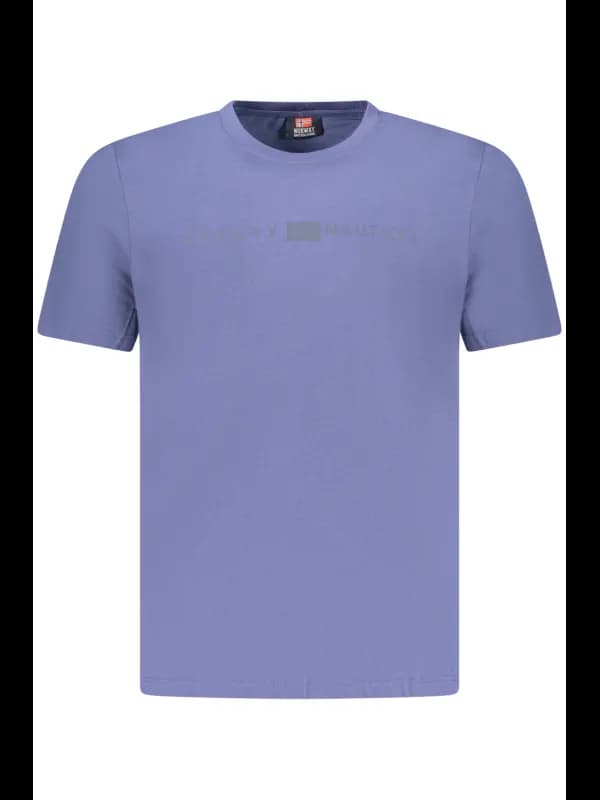 NORWAY 1963 Norwegen 1963 Kurzarm T-Shirt Blau Rundhals Logo, Größe XL