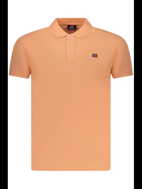 NORWAY 1963 Polo Kurzarm mit Logo und Applikation, Größe S