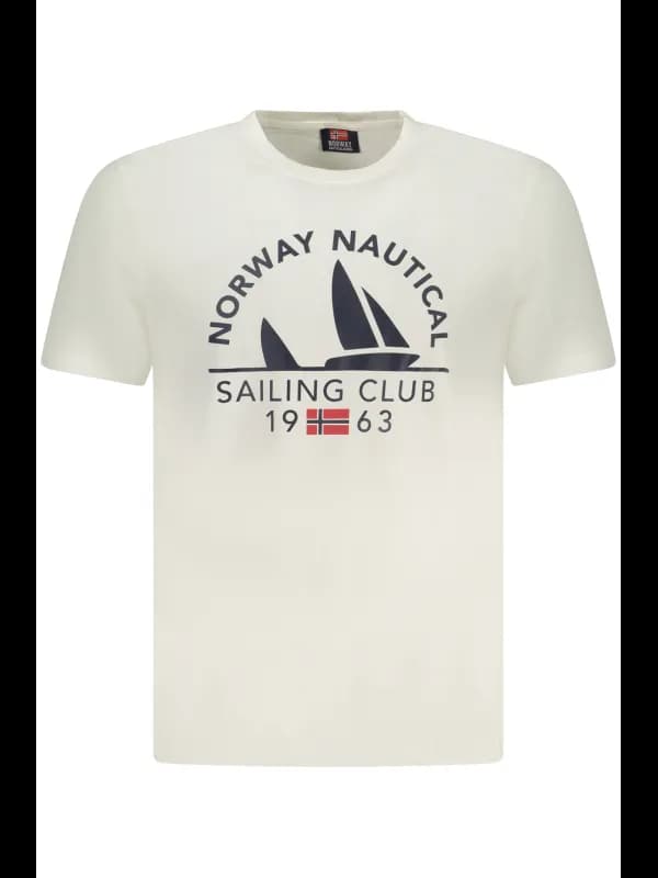 NORWAY 1963 Norwegen 1963 Logo TShirt Kurzarm Rundhals Biwei, Größe XL