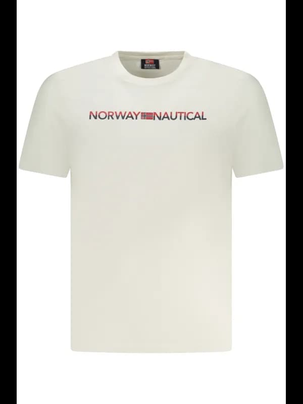 NORWAY 1963 Norwegen TShirt Weiss Rundhals Kurzarm 1963 Edit, Größe XL