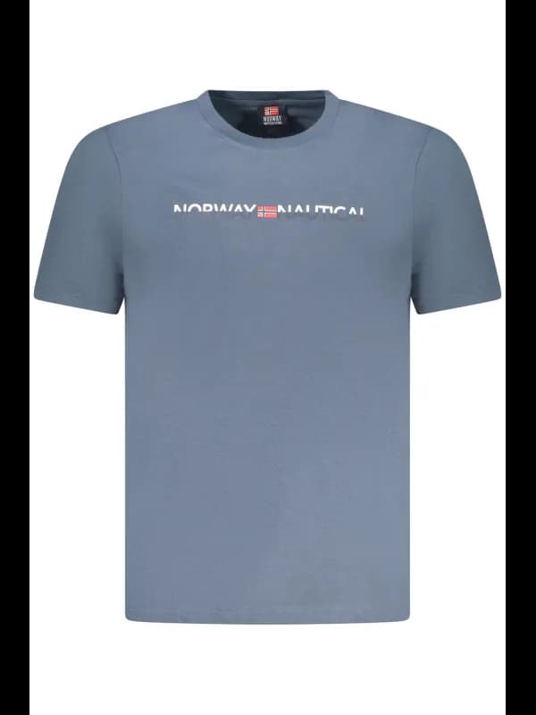 NORWAY 1963 NORWAY TSHIRT RUNDHALS LOGO DRUCK GALAXY, Größe XL