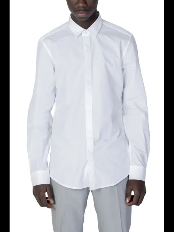 Antony Morato Weißes Baumwollhemd Frühling/Sommer, Größe 50