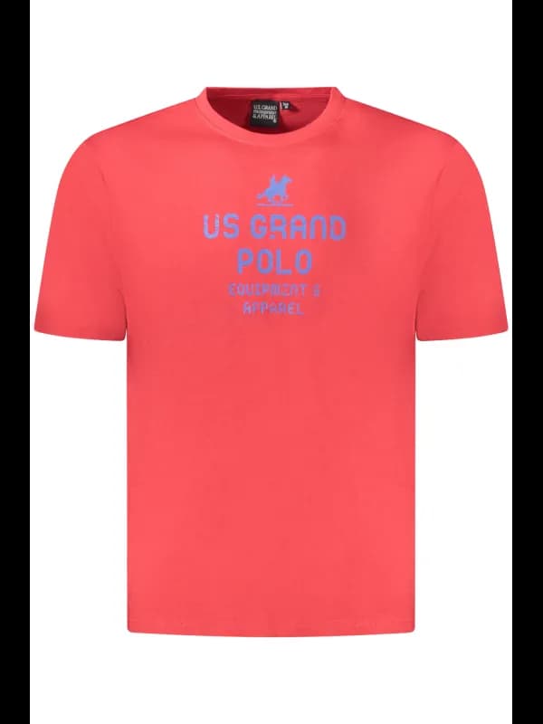 U.S. GRAND POLO US Grand Polo Kurzarmshirt Rot, Größe 3XL