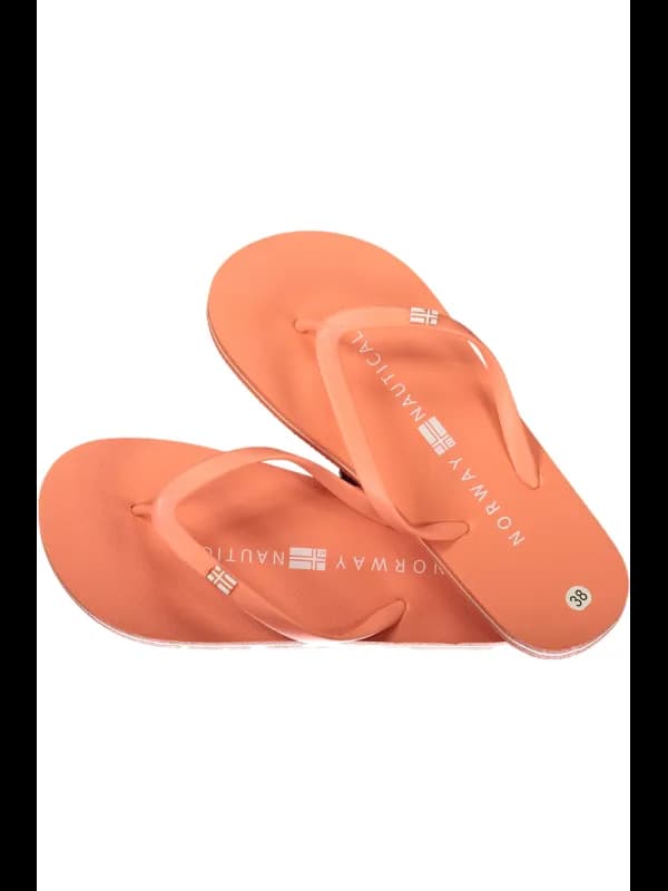 NORWAY 1963 Norwegen 1963 Pantoletten Logo Flipflops, Größe 40