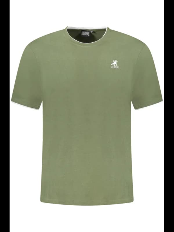 U.S. GRAND POLO Polo TShirt mit Stickerei und Kontrastdetail, Größe 2XL
