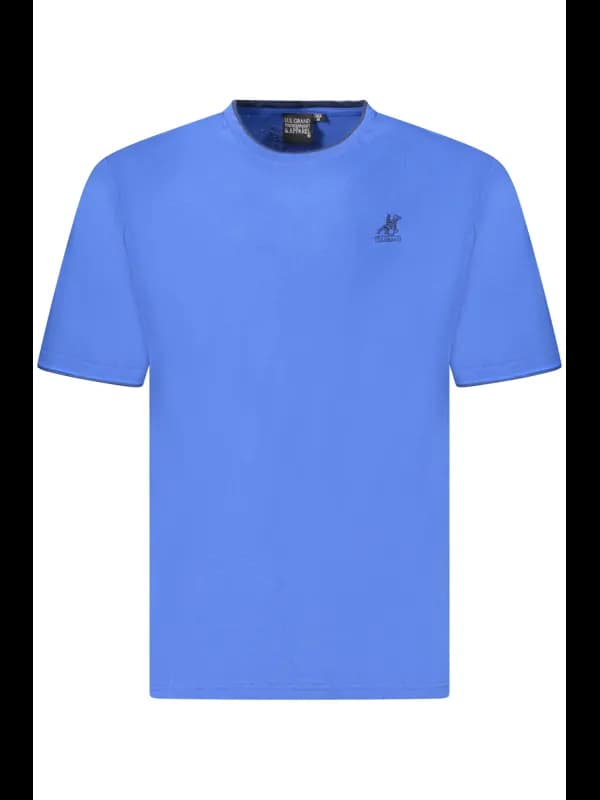 U.S. GRAND POLO Kontrast Polo TShirt mit Logo Stickerei, Größe 3XL