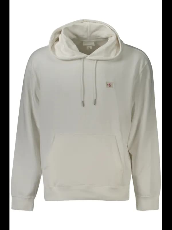 Calvin Klein Recyceltes Polyester Hoodie mit Tasche und Logo, Größe XL