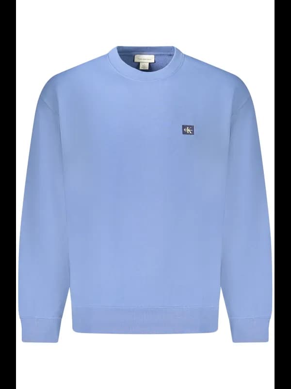 Calvin Klein Recycelt Sweatshirt Logo Rundhals LV04RC273G_BL, Größe XL