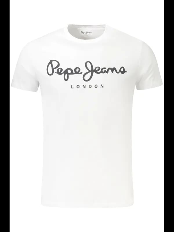 Pepe Jeans Slim Fit Rundhals Print TShirt Nachhaltig, Größe XL