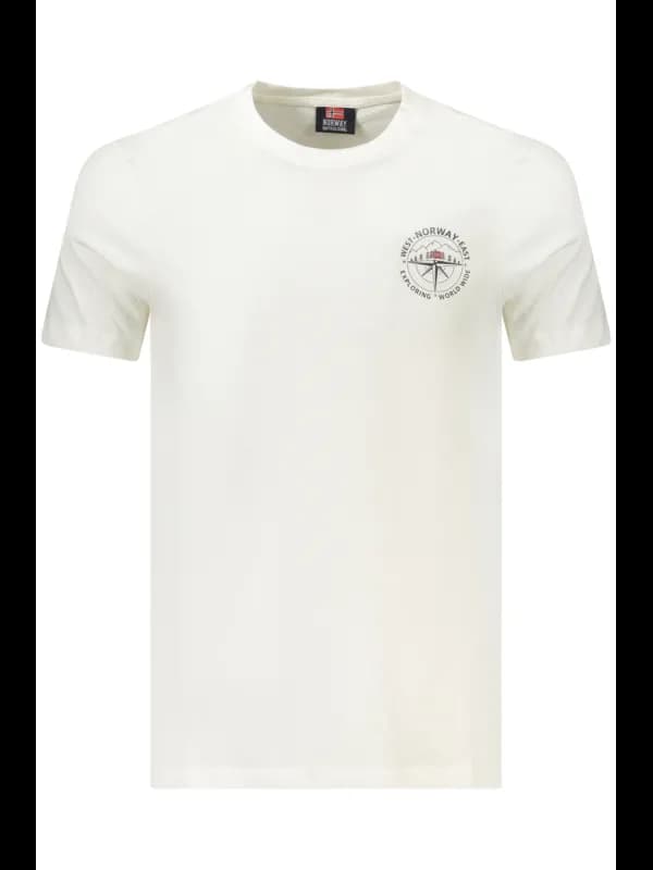 NORWAY 1963 Norwegen Logo TShirt Weiß Rundhals 1963, Größe XL