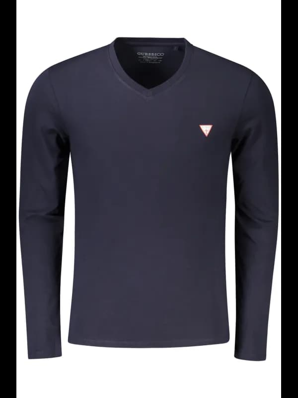 GUESS JEANS Guess Bio Baumwoll Slim Fit V Shirt, Größe S