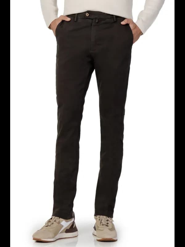 Borghese Herren Komforthose Braun, Größe 54
