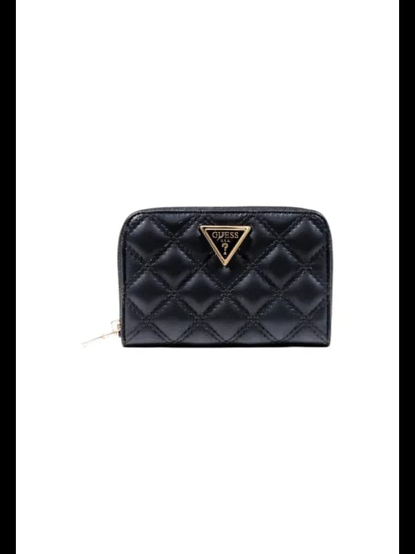 Guess Damen Portemonnaie Schwarz Herbst Winter Kollektion 48, Größe UNICA