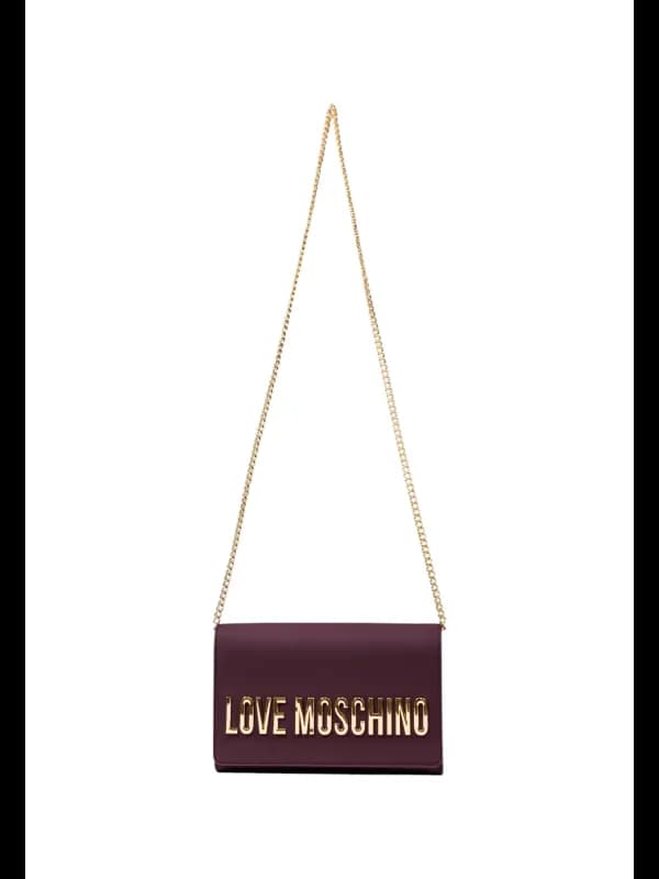 Love Moschino Bordeaux Umhaengetasche Herbst Winter Einzigar, Größe UNICA
