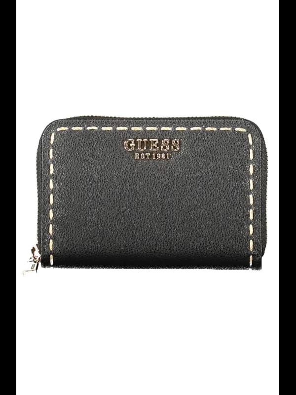 GUESS JEANS GUESS Damen Geldbörse Schwarz BG9637140, Größe UNI