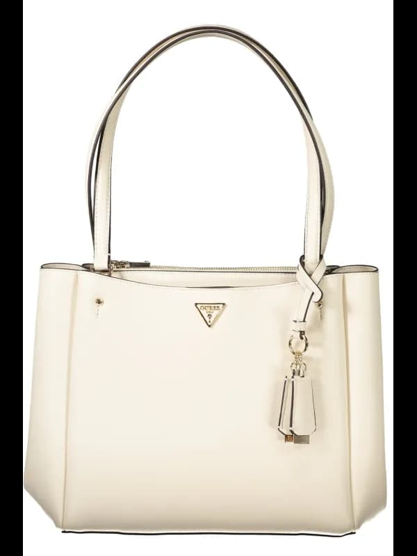 GUESS JEANS Guess Damenhandtasche in Weiss - Limitierte Einz, Größe UNI
