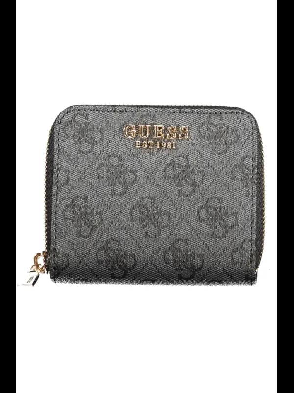 GUESS JEANS GUESS Damen Geldbörse Schwarz SG7459137 NECOALLO, Größe UNI