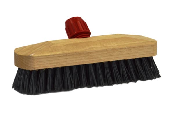 Tête de balai de nettoyage spéciale en carbure de silicium pour lames de terrasse en bambou, env. 30 cm