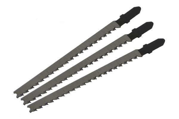Lames de scie sauteuse spéciales pour lames de terrasse en bambou, lot de 3