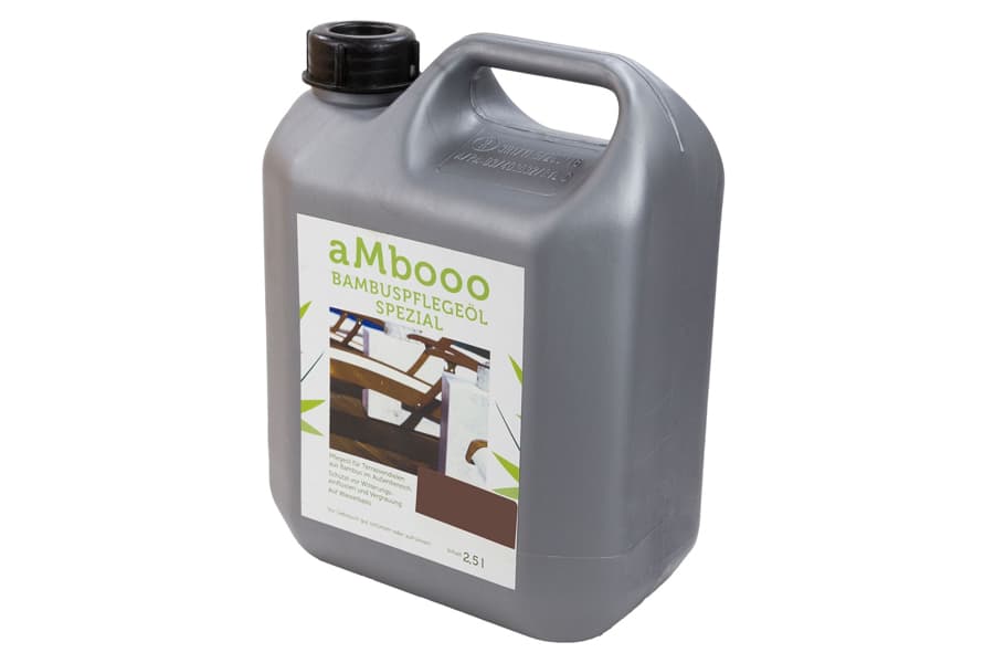 Huile d'entretien spéciale bambou pour lames de terrasse en bambou, espresso, 2,5 litres