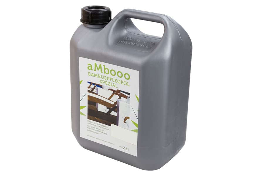 Huile d'entretien spéciale bambou pour lames de terrasse en bambou, White Oak, 2,5 litres