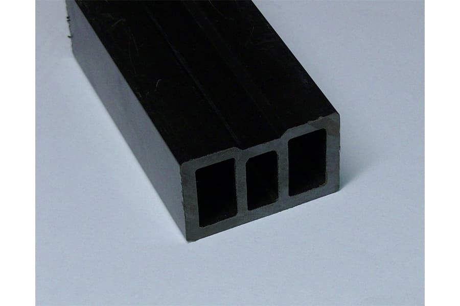 Ossature, 40 x 60 mm, anthracite, longueur 3,60 m (série Woodstore)