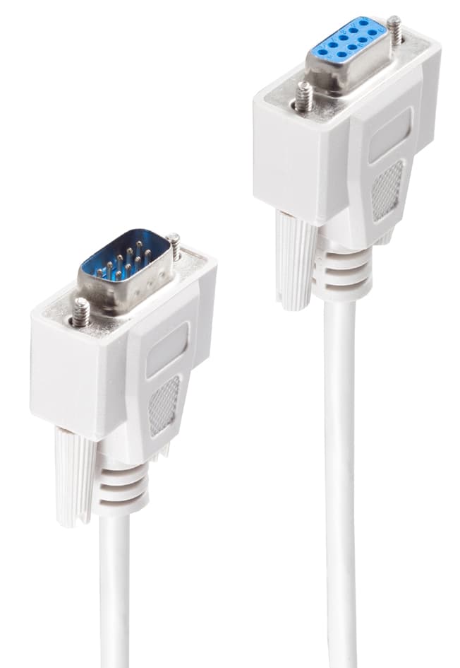 shiverpeaks BASIC-S 9 Pol Sub-D Kabel, Stecker - Kupplung