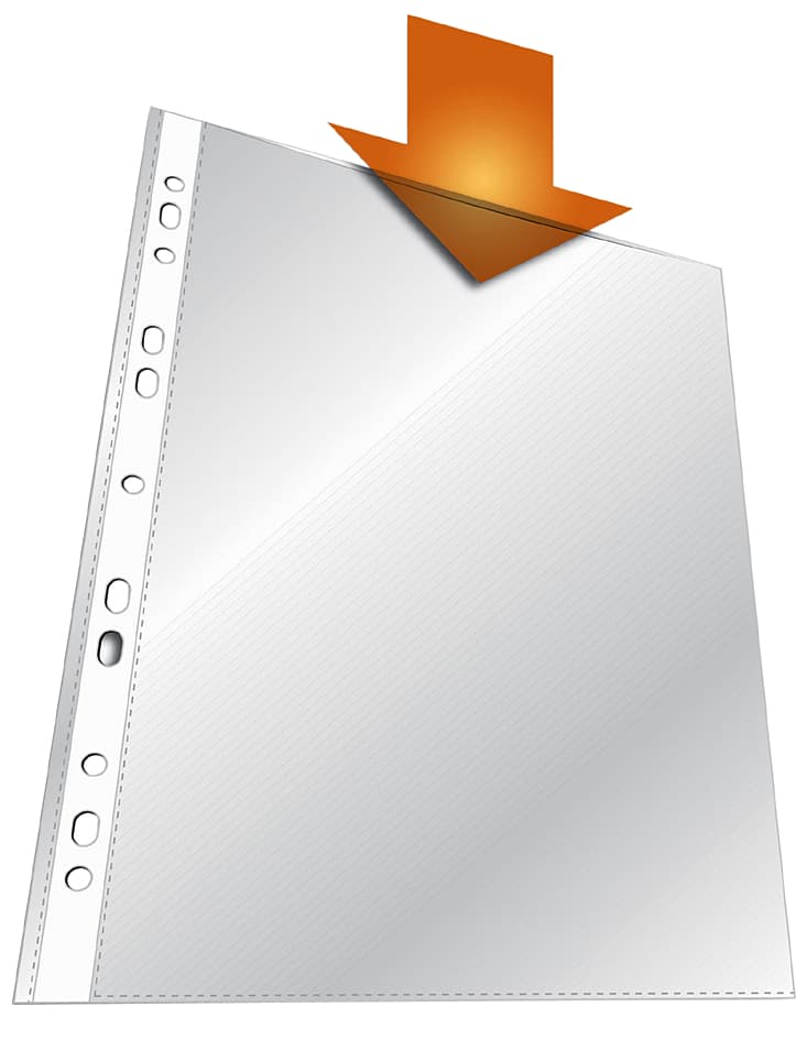 DURABLE STANDARD Prospekthülle, DIN A4, PP, transparent