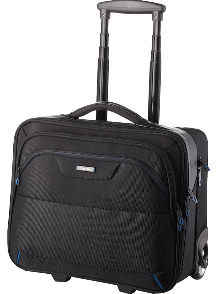 LiGHTPAK Business Notebook-Trolley , BRAVO, , Nylon, schwarz