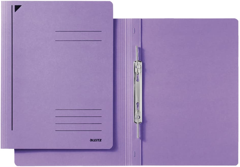 LEITZ Spiralhefter, DIN A4, Karton, violett