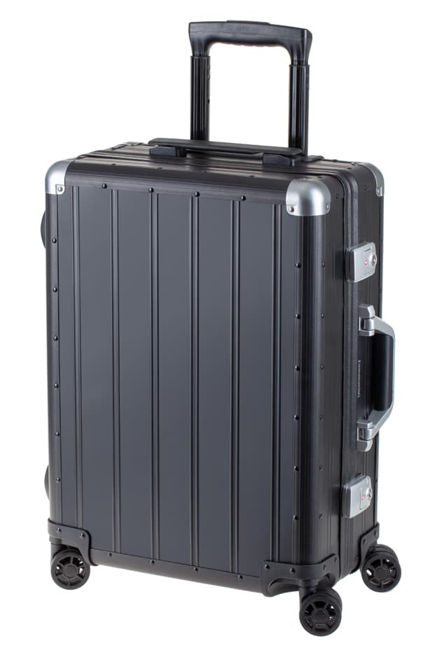 Alumaxx Reisetrolley, aus Aluminium, schwarz matt