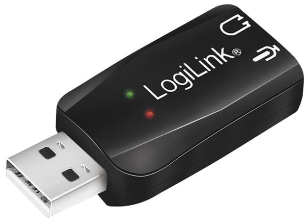 LogiLink USB 2.0 Audioadapter, 5.1 Soundeffekt