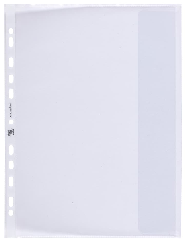 Oxford Prospekthülle XXL, DIN A4, PP, 0,09 mm, genarbt