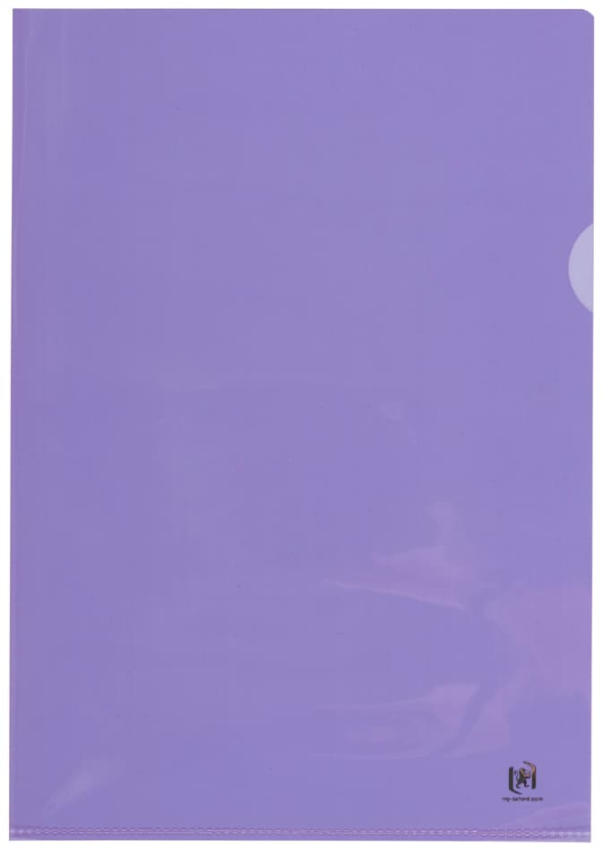 Oxford Sichthülle Premium, DIN A4, PVC, glasklar, violett
