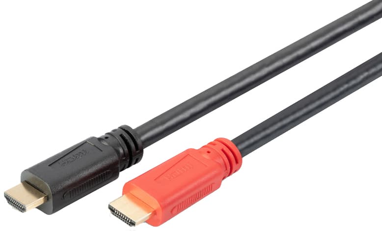 DIGITUS HDMI Monitorkabel mit Verstärker, 15,0 m