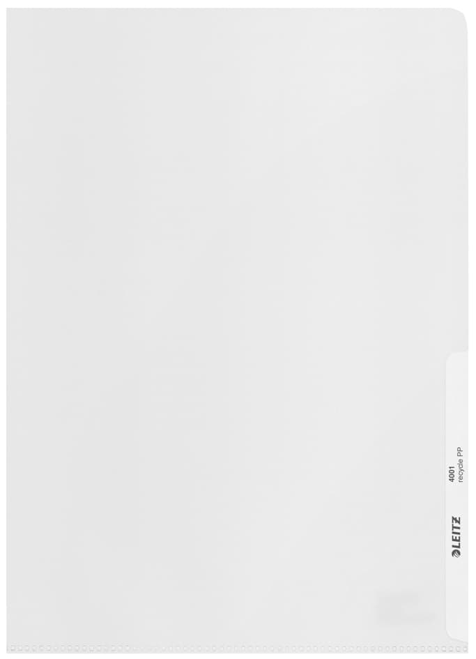 LEITZ Sichthülle re:cycle, A4, PP-Restmaterial, 0,13 mm